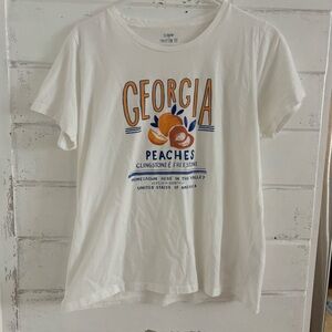 Georgia peaches J. Crew collectors tee